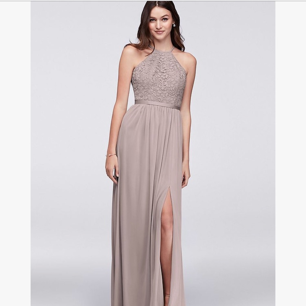 Cameo David’s bridal bridesmaid dress
